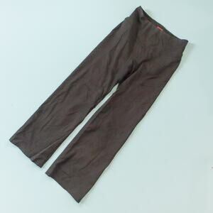 Spanx Wide Leg Black Yoga Pant Stretch Leggings Size Medium